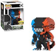 Earth Entertainment Game Deco 8-Bit Xenomorph figurine.