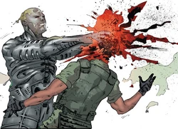 Indelicato is killed by the Engineer.