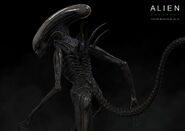 Concept art of the Praetomorph by Colin Shulver.