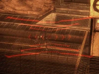 Dark's first initial sighting of The Abomination.