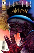 Cover to Aliens: Alchemy issue by Richard Corben