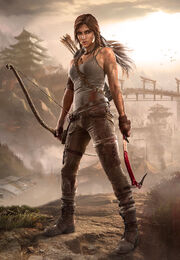 Lara Croft in 2013 Tomb Raider