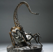 Sideshow Collectibles maquette of a Royal Facehugger.