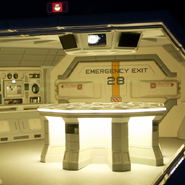 A newly designed backlit Semiotic Standard as it appears in the 2012 film Prometheus.