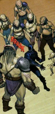 A Young Yautja amoung adults.