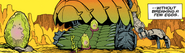 A Seeding pod as seen in Aliens vs. Predator (comic series).