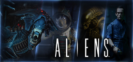 NECA Aliens banner