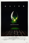 Theatrical poster for Alien.