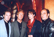 Danny Webb, Lance Henriksen, Sigourney Weaver and Ralph Brown at the Alien War opening in London[7]