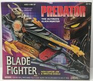 Scavage piloting the Blade Fighter.