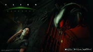 Alien: Blackout promotional image of Ripley and a Xeno.