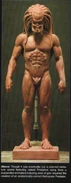 Maquette of an unclothed Predator, created for (but not used in) Alien vs. Predator.