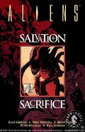 Cover to Aliens: Salvation and Sacrifice by Mike Mignola.