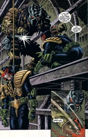 The Predator's rampage across Mega-City one saw the deaths of numerous Street Judges.