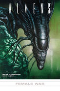 Cover to Aliens: Female War digital release