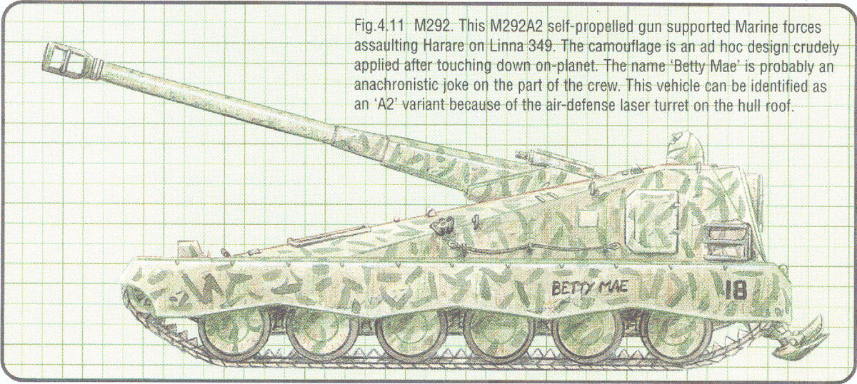 M292 Self-Propelled Artillery | Xenopedia | Fandom