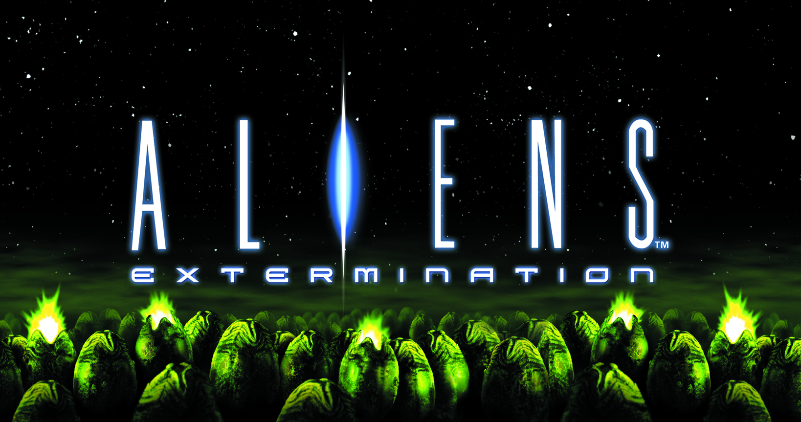 aliens extermination arcade machine