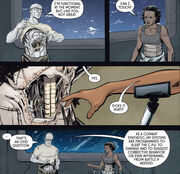 Davis reveals his injuries from the mutiny.