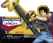 The NECA figure's packaging artwork.