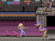 Infectoid humans in the 1990 Aliens arcade game.