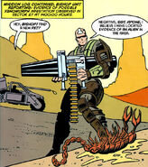 Bishop as he appears in the Kenner comics.