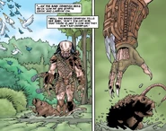 The Predator grabbing a muskrat.