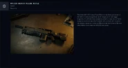 The M41AE3 Heavy Pulse Rifle's description