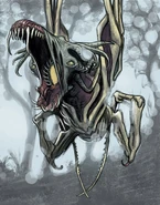 Mutated monkey-like creature