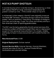 M37A3 Pump Shotgun descr.jpg (260 KB) Description