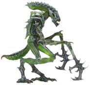 Series 10 figure of the Mantis Alien.