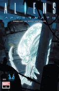 The Irradiated Xeno, as it appears on the front cover of Aliens: Aftermath.