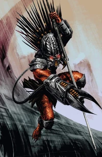 Cracked Tusk dives onto the ship.