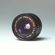 A Pentax-110 1:2.8 18mm lens.[20]