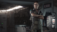 Promotional image of Amanda Ripley from Alien: Isolation.