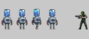 Coolerbot, a cut NPC from Aliens: Infestation
