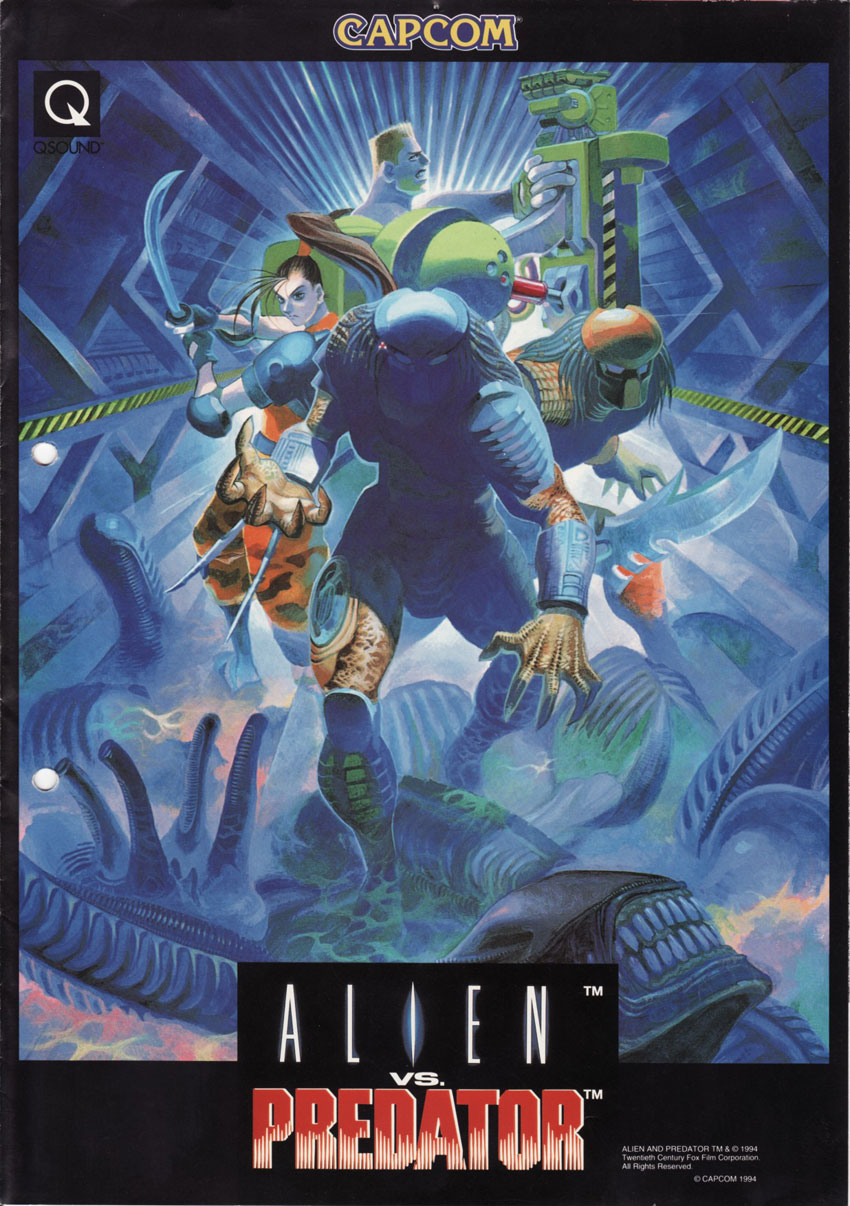 Alien Vs Predator 1994 Arcade Game Xenopedia Fandom