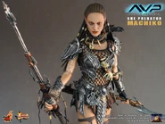 Hot Toys statue of Machiko. Note the lack of a mark on her forehead.