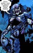 Berserker as he appears in Predators: Welcome to the Jungle.