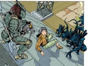 Gkyaun 'saving' Machiko.