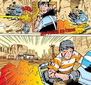 Sheldon escapes from Tichinde's pack.
