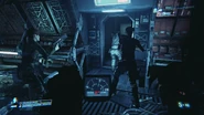 Using the Motion Tracker in Aliens: Colonial Marines.