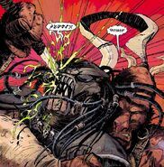 Ahab has his eye stabbed by a humanoid.