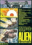 The comic's rear cover (original edition).