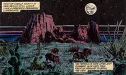 A view of Cibola County, NM likened to a Remington painting in Predator: Big Game.