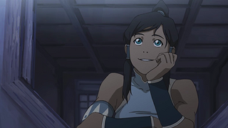 Korra looking out