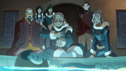 Katara heals Jinora