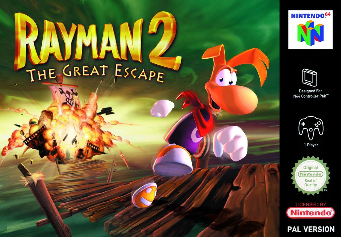 Rayman 2 the great escape 3ds discount