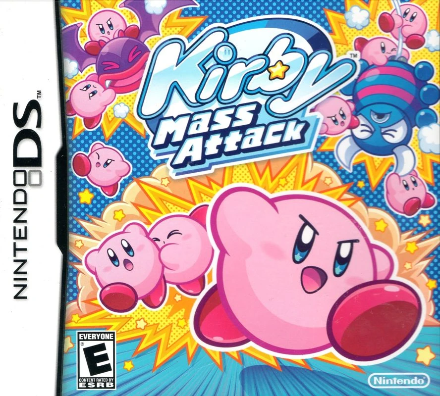 Kirby mass. Кирби логотип. Nds roms кирби. Kirby mass attack играть. Kirby mass attack играть.