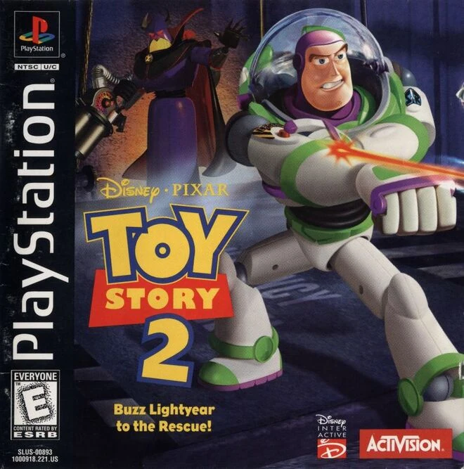 ポスター Toy story2 1999 Toy Story 2 Movie Poster 11X17 Woody Buzz Lightyear