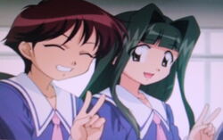 Natuski (L) & Chizuru (R) - Middle-school girls, College mouths